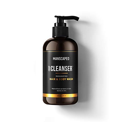 MANSCAPED® The Crop Cleanser, Men's All-In-One Invigorating Hair and Body Wash, Refreshing Shower Gel For Men, Male Care, Hygiene Wash