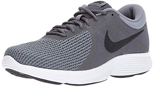 Nike Men's Revolution 4 Running Shoe, Dark Grey/Black-Cool Grey/White, 10 Regular US