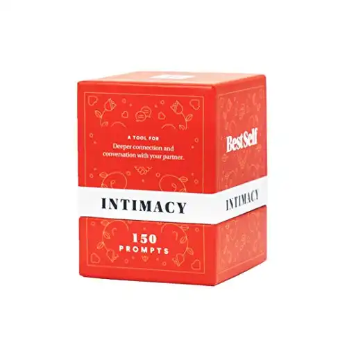 Intimacy Deck by BestSelf — 150 Engaging Conversation Starters for Couples to Strengthen Their Relationship