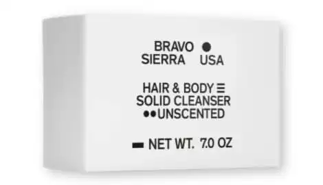 Bravo Sierra Hair and Body Solid Cleanser