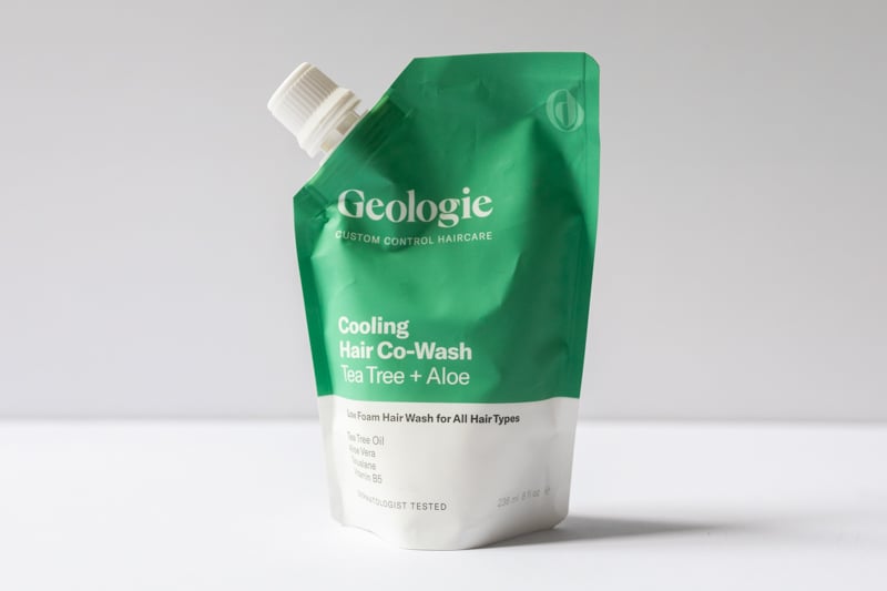 Geologie Cooling Hair Co Wash on white background