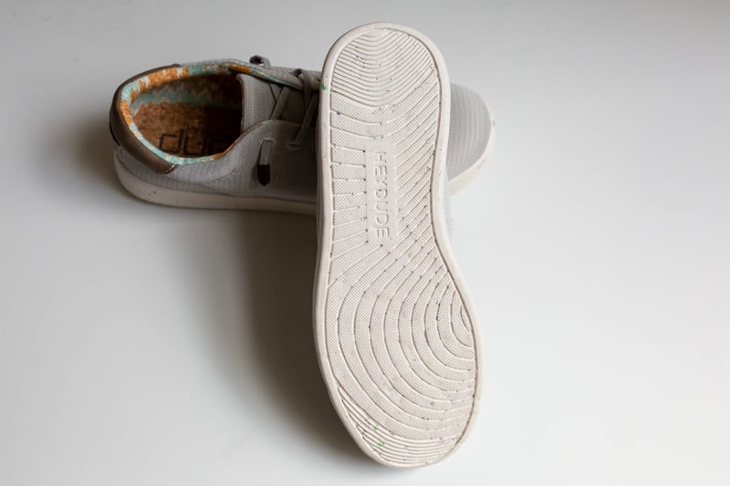 HEYDUDE Shoes Kob Sox sole detail