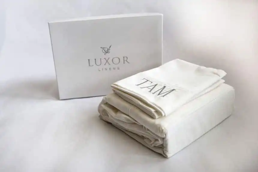 Luxor Linens Valentino 1200 Thread Count Egyptian Cotton Sheets