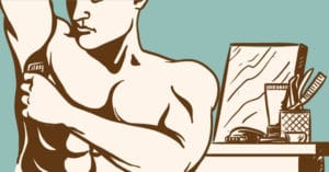 2019/09/Manscaping_-Cartoon-Muscular-Man-Shaving-His-Underarm-Shirtless-with-a-Mirror-and-Other-Grooming-Products-In-The-Background-e1591661309775.jpg