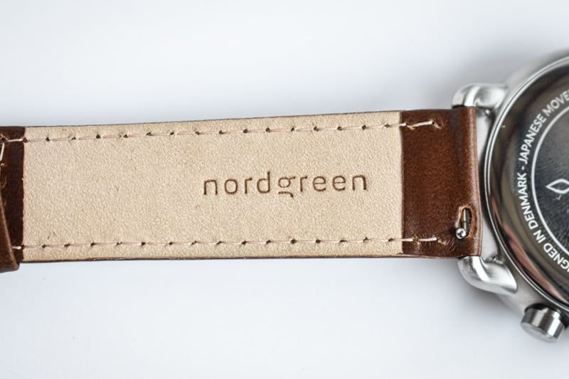 nordgreen leather strap