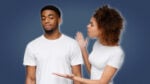 Should I breakup with my girlfriend black couple in argument with girl upset at boyfriend ignoring her