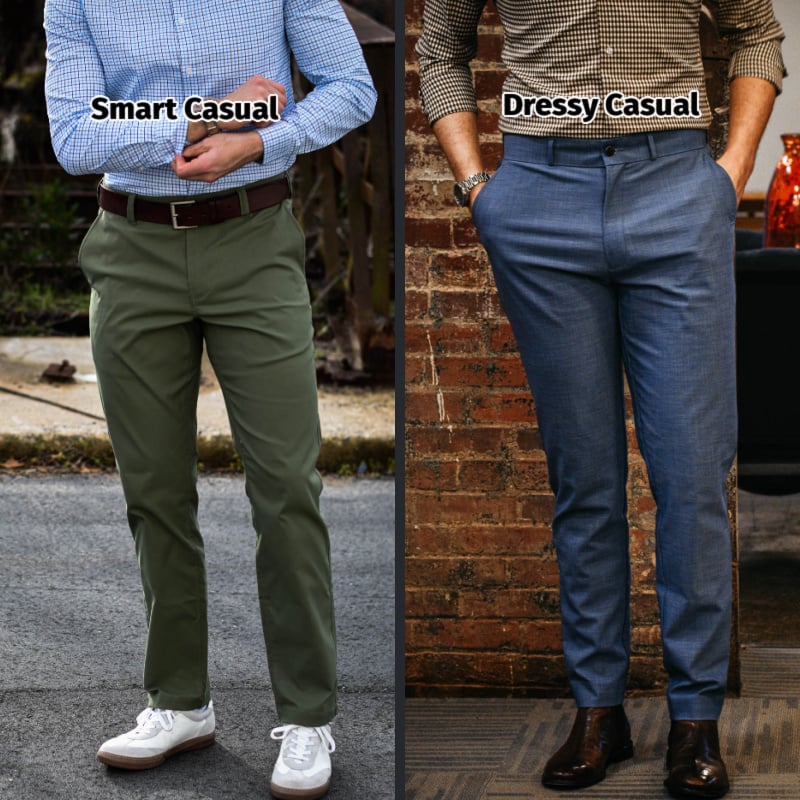Smart Casual vs Dressy Casual